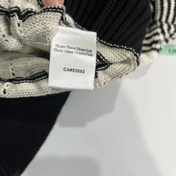 Vtg Icelandic Design Cardigan Size L Crochet Knit Teacher Career Grandma Cottage - Picture 6 of 7